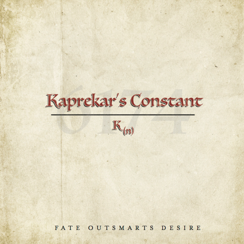 kaprekar's constant - fate outsmarts desire_20200715142045
